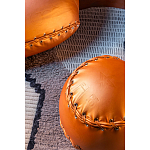 Дизайнерское кожаное кресло в форме руки Poltronova Joe Gold  Armchair варинант исполнения - 6 | Loft Concept в Ижевске