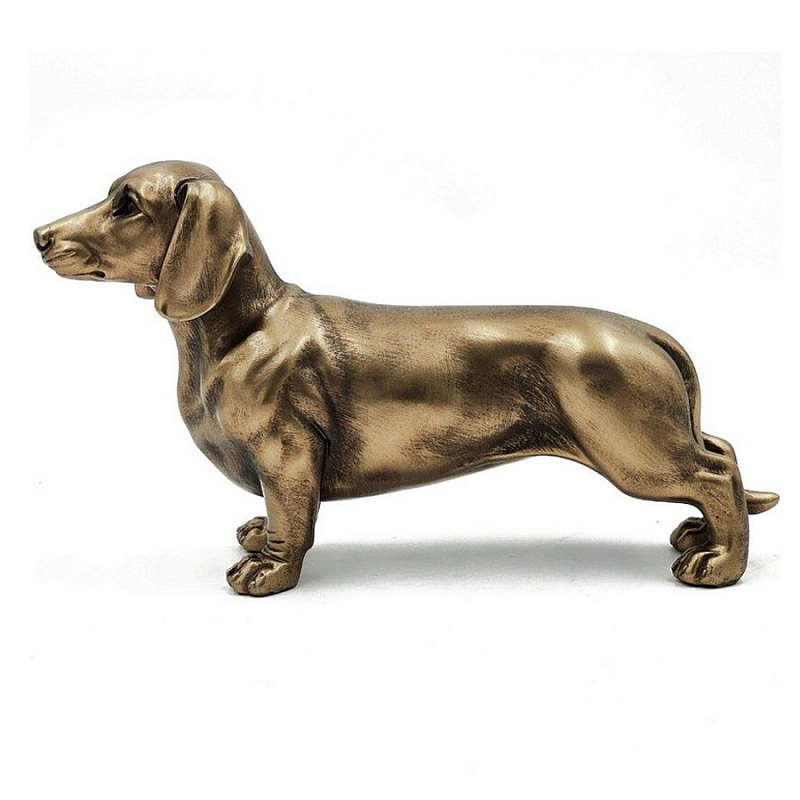 Статуэтка такса с реалистичными деталями и гладкой поверхностью Dachshund Style Бронза Статуэтка такса с реалистичными деталями и гладкой поверхностью Dachshund Style Бронза в Ижевске | Loft Concept