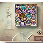 Панно "Конфетное ассорти" Bright Candy Assortment варинант исполнения - 4 | Loft Concept в Ижевске