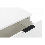 Комод белый с 3-мя ящиками Strict Lines  варинант исполнения - 5 | Loft Concept в Ижевске