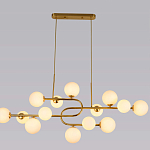 Люстра подвесная с белыми лампами в форме шара Flute варинант исполнения - 4 | Loft Concept в Ижевске