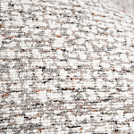 Кресло вращающееся круглой формы из серого шенилла Favorite Vacation Place варинант исполнения - 3 | Loft Concept в Ижевске