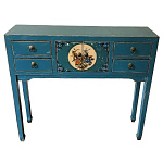 Консоль в китайском стиле с 4-мя ящиками Chinese Elm Console Table варинант исполнения - 1 | Loft Concept в Ижевске