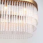 Люстра подвесная овальная со стеклянными трубками Nembus варинант исполнения - 3 | Loft Concept в Ижевске