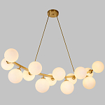 Люстра подвесная с белыми лампами в форме шара Felicitat варинант исполнения - 4 | Loft Concept в Ижевске