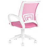 Офисное кресло с основанием из белого пластика Desk chairs Pink варинант исполнения - 5 | Loft Concept в Ижевске