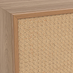 ТВ-тумба с декором из ротанга Pansy Rattan TV Stand варинант исполнения - 2 | Loft Concept в Ижевске