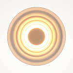 Бра круглое Soft Halo белый варинант исполнения - 2 | Loft Concept в Ижевске