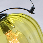 Подвесной светильник со стеклянном плафоном в форме бокала Kaleido варинант исполнения - 28 | Loft Concept в Ижевске