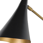 Бра с черными конусообразным плафоном Contrasting Lamps варинант исполнения - 1 | Loft Concept в Ижевске