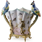 Ваза фарфоровая с попугаями Ferra варинант исполнения - 4 | Loft Concept в Ижевске