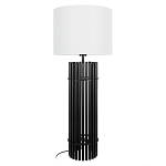 Настольная лампа с металлиеским черным трубчатым основанием Fulgurite варинант исполнения - 1 | Loft Concept в Ижевске