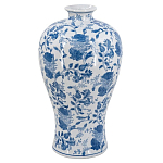 Ваза фарфоровая высокая с синими цветочными мотивами Independence варинант исполнения - 2 | Loft Concept в Ижевске