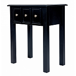 Черная тумба с выдвижным ящиком Monica варинант исполнения - 2 | Loft Concept в Ижевске