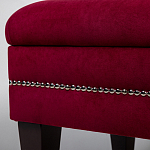 Мягкая банкетка с зоной для хранения Casket Red варинант исполнения - 4 | Loft Concept в Ижевске