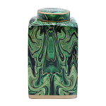 Ваза с малахитовым узором MALACHITE варинант исполнения - 1 | Loft Concept в Ижевске