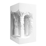 Встраиваемый в стену гипсовый светильник под покраску с колоннами и арками в античном стиле Antiquity Athena варинант исполнения - 4 | Loft Concept в Ижевске