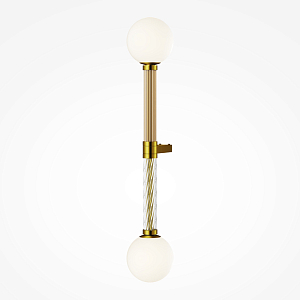 Бра со стеклянными вставками Helios