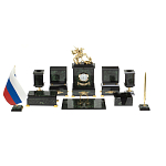 Настольный письменный набор из нефрита в подарочной коробке Victorious варинант исполнения - 1 | Loft Concept в Ижевске