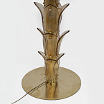 Торшер Glass Decorated Palm Floor Lamp Pink Листья Пальмы  варинант исполнения - 2 | Loft Concept в Ижевске
