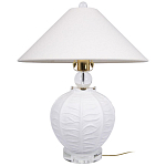 Настольная лампа керамическая с абажуром Valencia варинант исполнения - 1 | Loft Concept в Ижевске