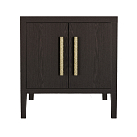 Тумбочка Primo с дверцами шпон темный орех варинант исполнения - 1 | Loft Concept в Ижевске