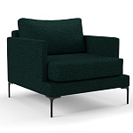 Мебельная ткань Шенилл темно-зеленый цвет 138 см T4-36 варинант исполнения - 11 | Loft Concept в Ижевске