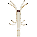 Вешалка напольная бежевая с 4-мя металлическими крючками Noble Branches варинант исполнения - 2 | Loft Concept в Ижевске