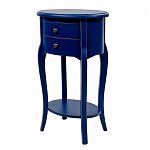 Синяя тумба на фигурных ножках Shelby варинант исполнения - 2 | Loft Concept в Ижевске