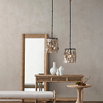 Подвесной светильник с подвесками из устричных раковин Sea Ravens варинант исполнения - 2 | Loft Concept в Ижевске