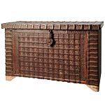 Большой Этнический сундук с металлическим декором  варинант исполнения - 3 | Loft Concept в Ижевске