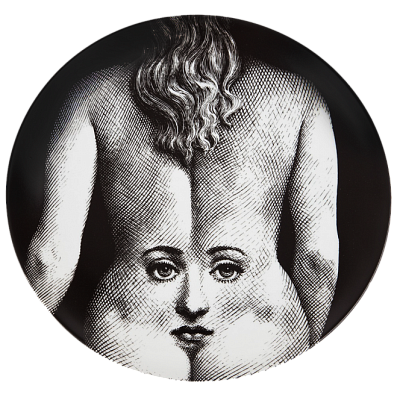Декоративная тарелка Fornasetti 003 Декоративная тарелка Fornasetti 003