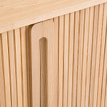 Длинный низкий буфет с 2-мя раздвижными дверцами Toinette Light Cupboard варинант исполнения - 11 | Loft Concept в Ижевске