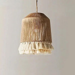 Люстра круглая плетеная с кисточками Small Solar Glow варинант исполнения - 3 | Loft Concept в Ижевске