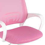 Офисное кресло с основанием из белого пластика Desk chairs Pink варинант исполнения - 6 | Loft Concept в Ижевске