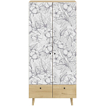 Шкаф с принтом Cotton варинант исполнения - 2 | Loft Concept в Ижевске