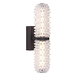 Бра с факутрным стеклянным плафоном Sonora варинант исполнения - 2 | Loft Concept в Ижевске