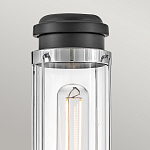 Бра для ванных комнат с прозрачным цилиндрическим плафоном на круглом основании Hinkley варинант исполнения - 8 | Loft Concept в Ижевске