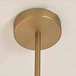 Люстра CANELLE Linear Chandelier 12 Modern Brass варинант исполнения - 4 | Loft Concept в Ижевске