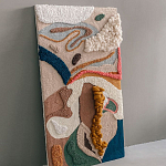 Тканый вручную текстильный гобелен Orchid варинант исполнения - 2 | Loft Concept в Ижевске