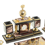 Настольный письменный набор из яшмы Manager Organizer варинант исполнения - 5 | Loft Concept в Ижевске