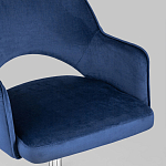 Кресло для компьютерного стола Veloury Blue варинант исполнения - 7 | Loft Concept в Ижевске