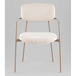 Стул Doe с подклокотниками молочный варинант исполнения - 4 | Loft Concept в Ижевске