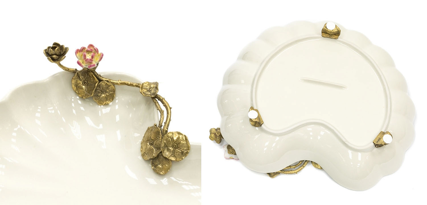 Блюдо Dish White Shell Блюдо Dish White Shell - Loft-Concept в Ижевске