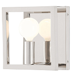 Бра настенное квадратной формы Wristband серебро варинант исполнения - 1 | Loft Concept в Ижевске