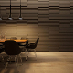 Гипсовая 3D Панель M-07 варинант исполнения - 1 | Loft Concept в Ижевске