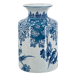 Ваза с мотивами цветущего сада с попугаями Vase Inspired by Nature варинант исполнения - 2 | Loft Concept в Ижевске