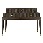 Премиальная Консоль с тремя ящиками Elsa Dreams Walnut варинант исполнения - 4 | Loft Concept в Ижевске