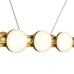 Люстра овальная с круглыми светодиодными источниками света Maxine Light варинант исполнения - 6 | Loft Concept в Ижевске