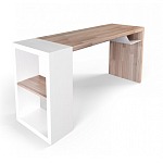 Письменный стол прямоугольный с полочкой под столешницей EcoComb варинант исполнения - 1 | Loft Concept в Ижевске